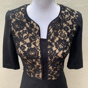 Betsey Johnson Dresses - BETSEY JOHNSON BLK LACE OVERLAY COCKTAIL Dress Betsey Johnson Dresses - BETSEY JOHNSON BLK LACE OVERLAY COCKTAIL Dress